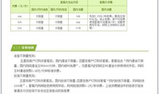 神州行短信套餐