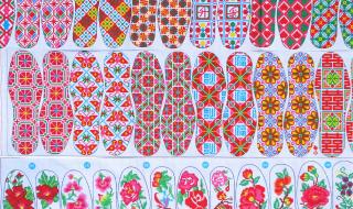 十字绣鞋垫图案大全 十字绣鞋垫图案大全