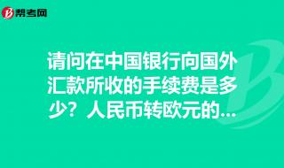 跨境汇款中转行费用